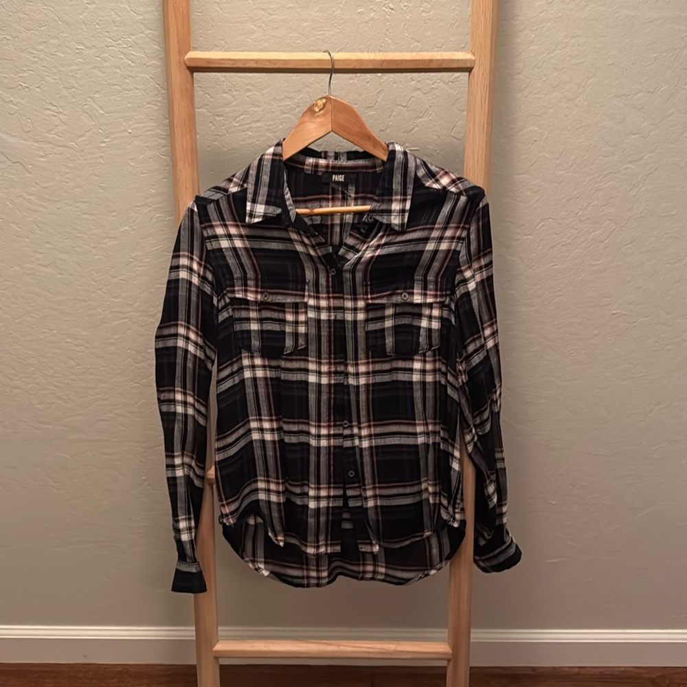 Paige - Long sleeve Button Down Top